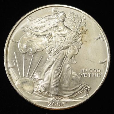 Sale Photo Thumbnail #101: 2006 AMERICAN SILVER EAGLE