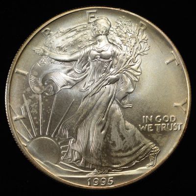 1995 AMERICAN SILVER EAGLE