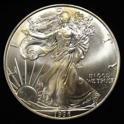 1996 AMERICAN SILVER EAGLE