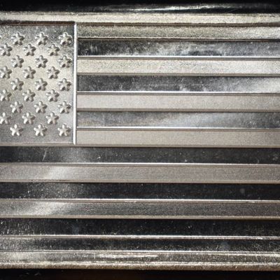 Sale Photo Thumbnail #399: FLAG 1 OZ 0.999 SILVER BAR