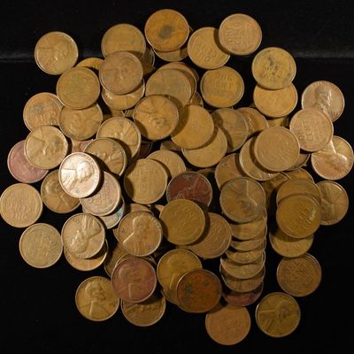 Sale Photo Thumbnail #349: (100) "S" MINT CENTS FROM THE 1930'S