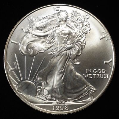 1998 AMERICAN SILVER EAGLE