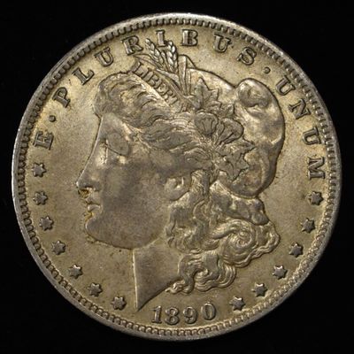 1890-O MORGAN DOLLAR