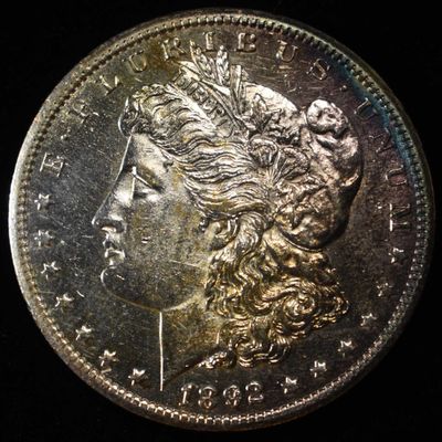 Sale Photo Thumbnail #231: 1892-CC MORGAN DOLLAR BU