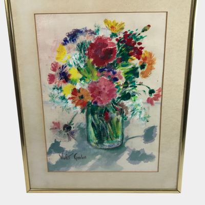 Violet Gordon 'Garden Flowers' (Signed)