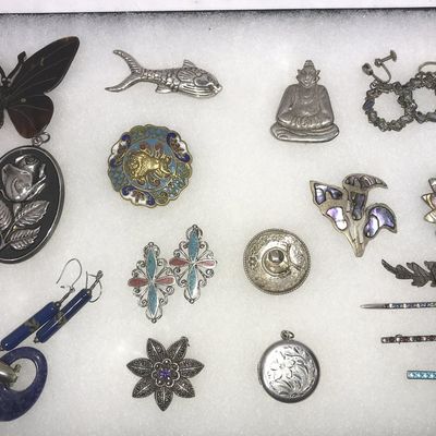 Silver Lot - Includes Lapis, Turquoise, Marcasite,