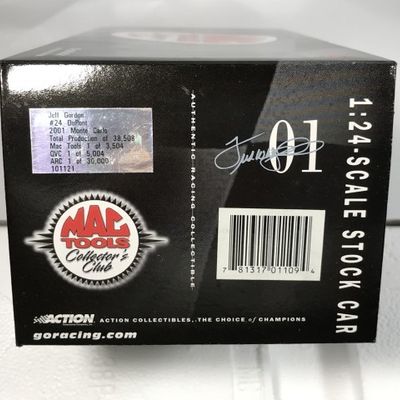 Sale Photo Thumbnail #278: Jeff Gordon #24 MAC Tools 2001 Monte Carlo