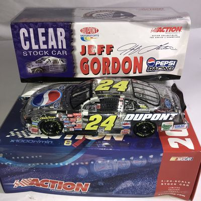 Sale Photo Thumbnail #262: Jeff Gordon #24 Clear Stock Car in org box