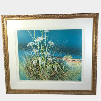Gilbert Michaud Les Ombelliferes Signed and Numbered Color Lithograph