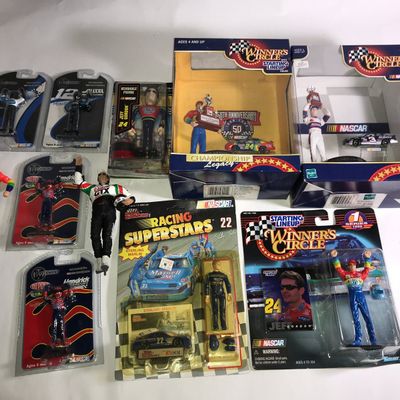 Sale Photo Thumbnail #351: NASCAR Driver Action Figures Most are All New