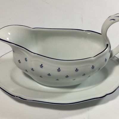 Sale Photo Thumbnail #143: Richard GINORI Royal blue gravy boat with