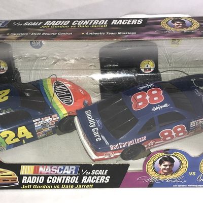 Sale Photo Thumbnail #314: Jeff Gordon vs Dale Jarrett Radio Control Racers