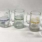 Notre Dame Gippers Glass Beer Mugs (5)