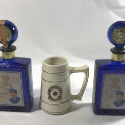 American Legion 50th anniversary Liquor Decanters