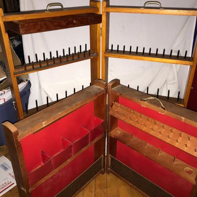 Sale Photo Thumbnail #177: 2 Vintage Sewing Cases