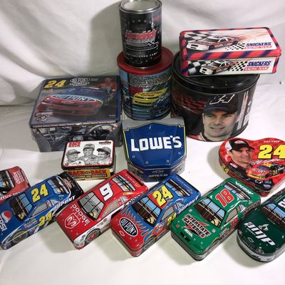 Sale Photo Thumbnail #352: NASCAR Tin Collection - All For One Money!