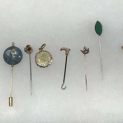 Stickpin Collection with Pendant