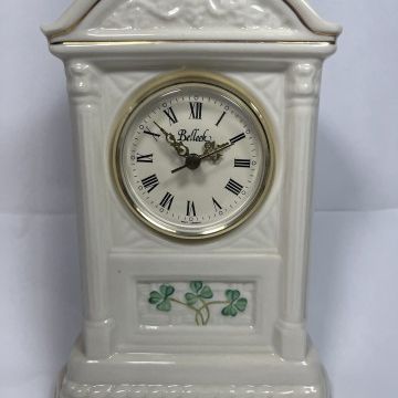 Beleek Glenveigh Mantle Clock