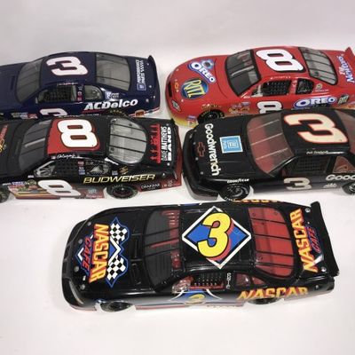 Sale Photo Thumbnail #372: Dale Earnhardt Jr & Sr Diecast Race Cars (5)