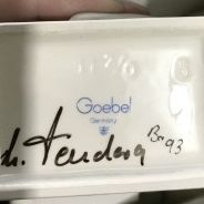 Sale Photo Thumbnail #187: Signed 11/2/0 Merry Wanderer Hummel Figurine w/box