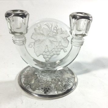 Sale Photo Thumbnail #119: Vintage Double Light Candlestick Holder
