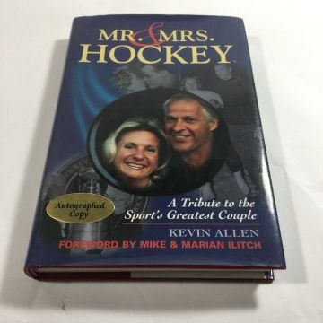 Autographed Gordie Howe Book