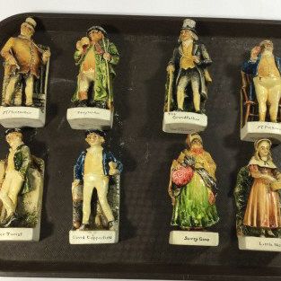Sale Photo Thumbnail #110: Charles Dickens Figures by Ivorex