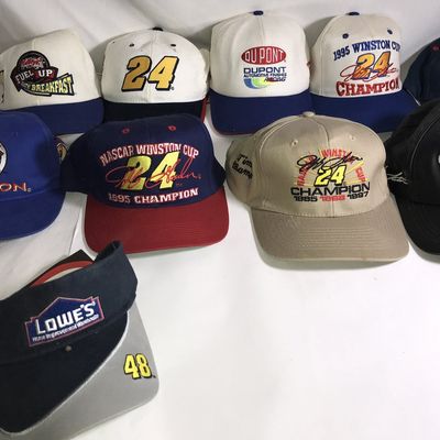 Sale Photo Thumbnail #357: NASCAR Jeff Gordon #24 Hat Collection Plus