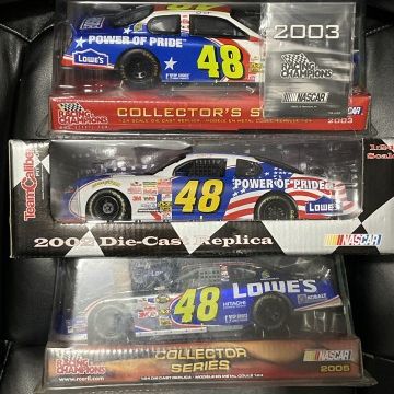 Sale Photo Thumbnail #398: Jimmie Johnson 3 Die-cast Car Collection