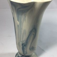 Sale Photo Thumbnail #103: Handcrafted Pottery Vase w/ Trumpet Style Rim