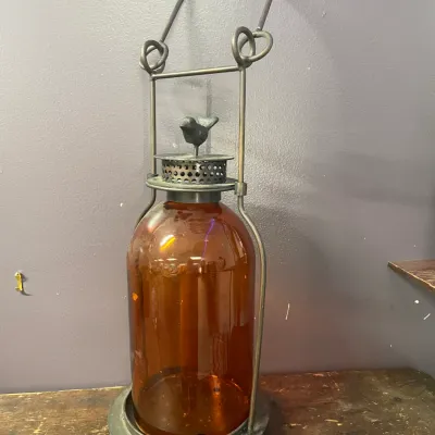 Sale Photo Thumbnail #7: GLASS LANTERN