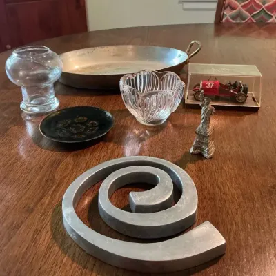 Eclectic Collectibles: 7-Piece Tabletop Decor 