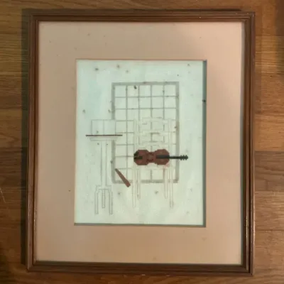 Framed Needlepoint Wall Art