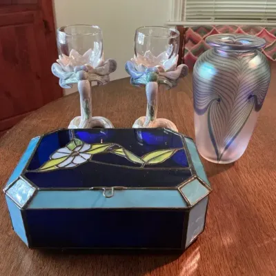 Assorted Art Glass Decor Collection 