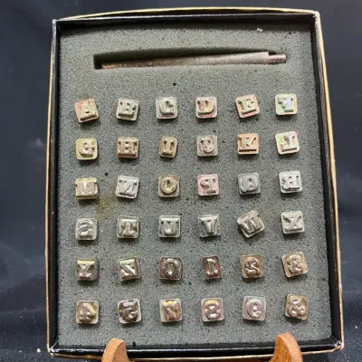 Craftool Co. 1/4" Leather Stamping Alphabet & Number Set