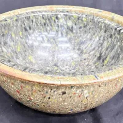 Vintage Texas Ware Confetti Bowl & Additional Nesting Bowl