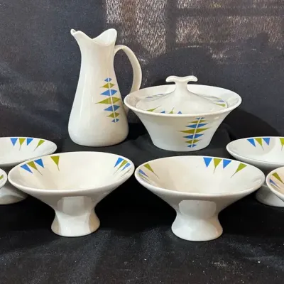 Vintage Iroquois Impromptu China - 8-Piece Serving Set