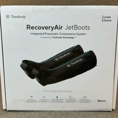 Therabody RecoveryAir Jet Boots Size Large Brand New