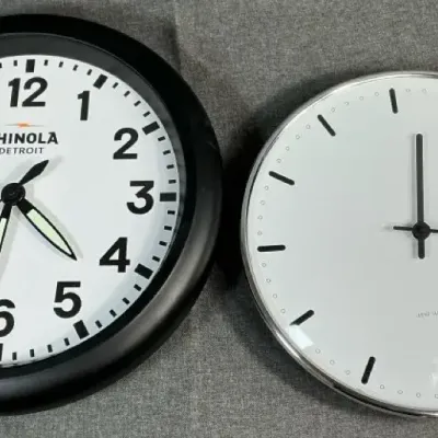 Shinola And Arne Jacobsen Clocks 
