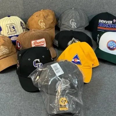 Broncos, Avalanche, and Rockies Hats