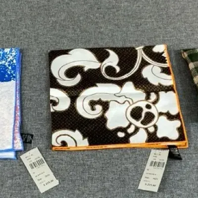 Kiton Silk Suit Pocket Squares
