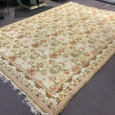 Large Wool Area Rug 15.5x10