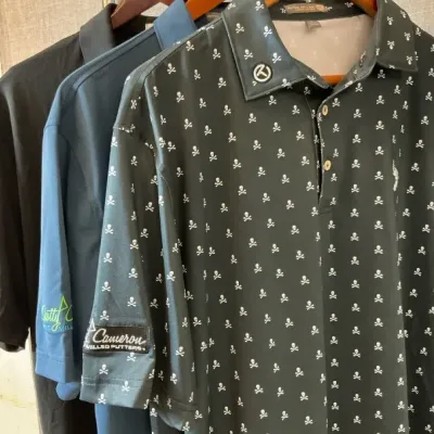 Scottie Cameron & Peter Millar Tour Polos in L