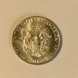 1987 American Eagle Liberty One Dollar 1oz Silver Coin