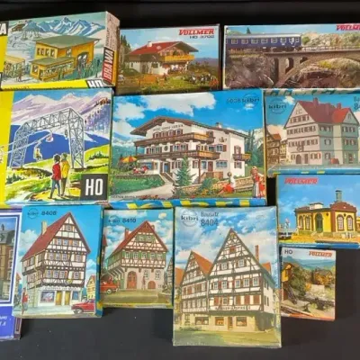 Vollmer, Kubri, Brawa & More - Ski Lift & Other Train Accessories