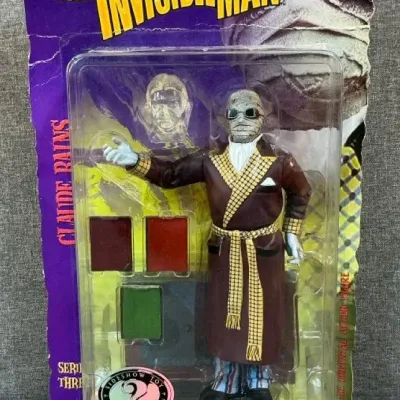 Universal Studio Monsters Invisible Man Series III Unopened 