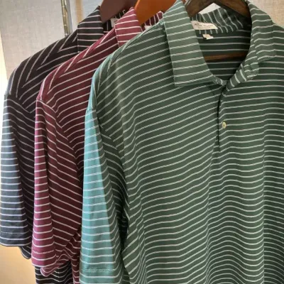Peter Millar & Scottie Cameron Striped Tour Polos