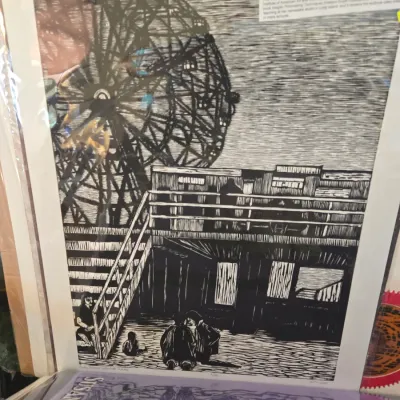 Sale Photo Thumbnail #87: Ruth Leaf "Coney Island Wonder Wheel" 
