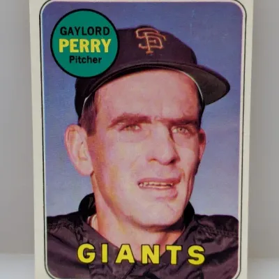 1971 Topps Gaylord Perry baseball card #325 featuring the San Francisco Giants pitcher.