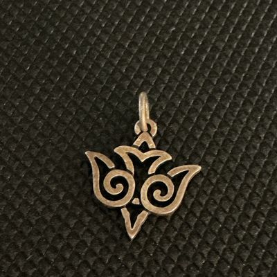 James Avery Sterling Silver 925 Scroll Holy Spirit Dove Pendant Charm